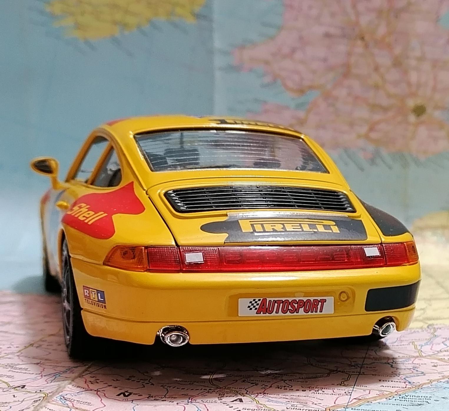 PORSCHE 911 Carrera GT 1993, Die-cast 1:18 Scale Model Mint Box