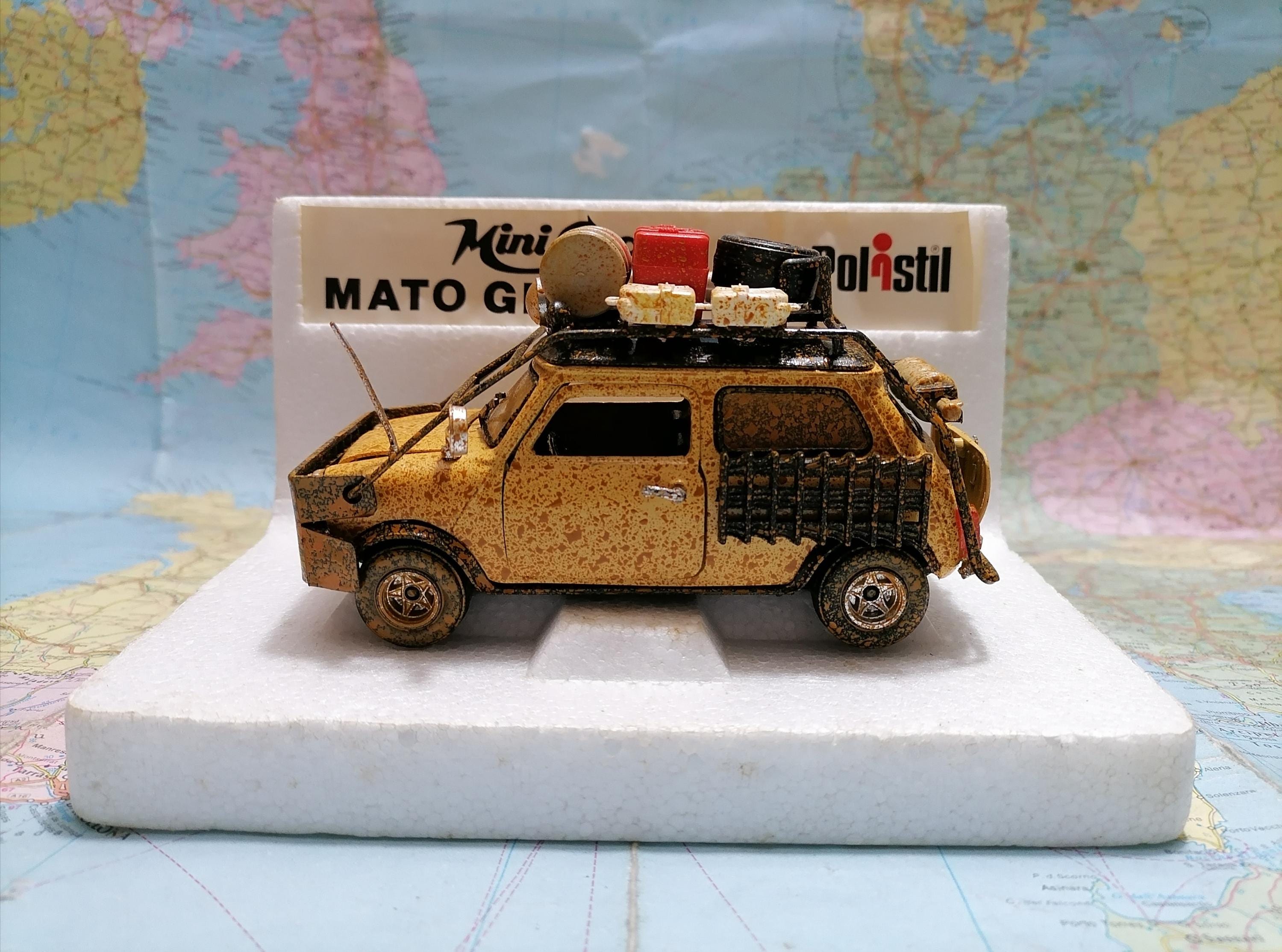 MINI COOPER Mato Grosso Brazil, Vintage Diecast 1:25 Scale Model