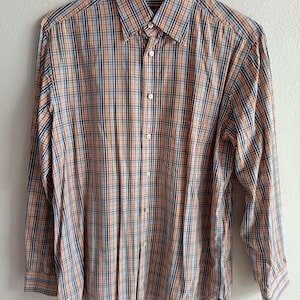 Vintage BEST COMPANY Men&#39;s SHIRT, long sleeves, size Large, 100% cotton, year 1993