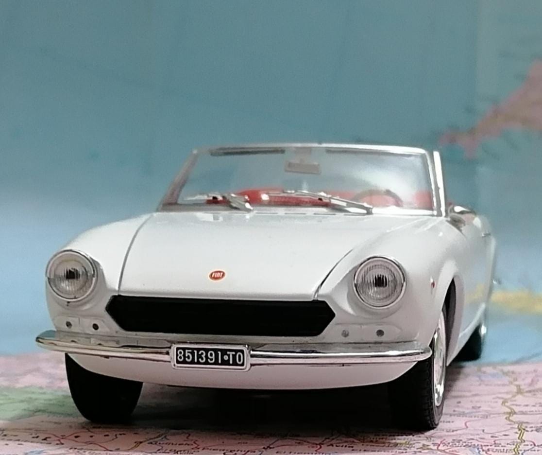 Fiat 124 Spider Model Toys - Etsy