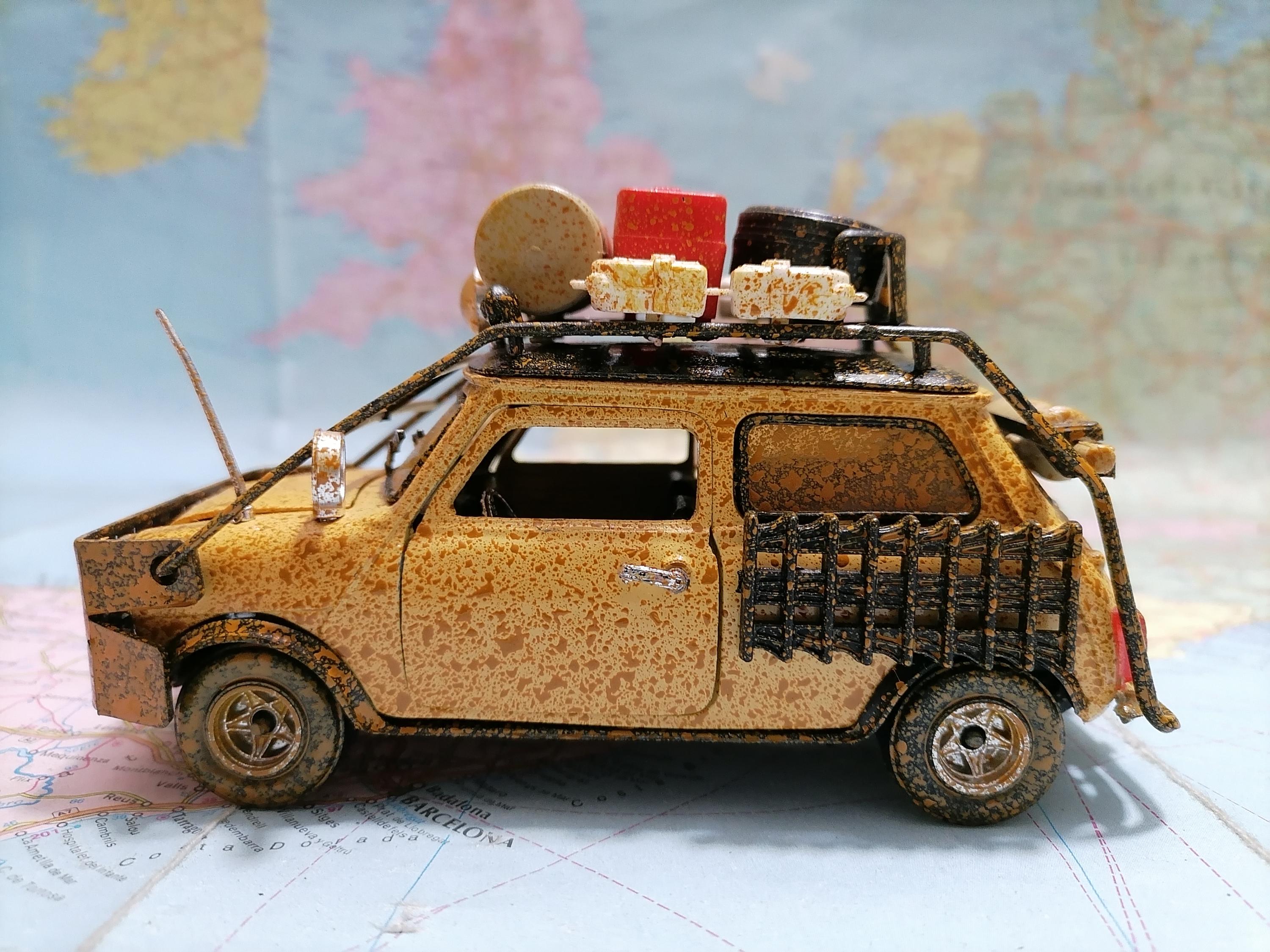 MINI COOPER Mato Grosso Brazil, Vintage Diecast 1:25 Scale Model