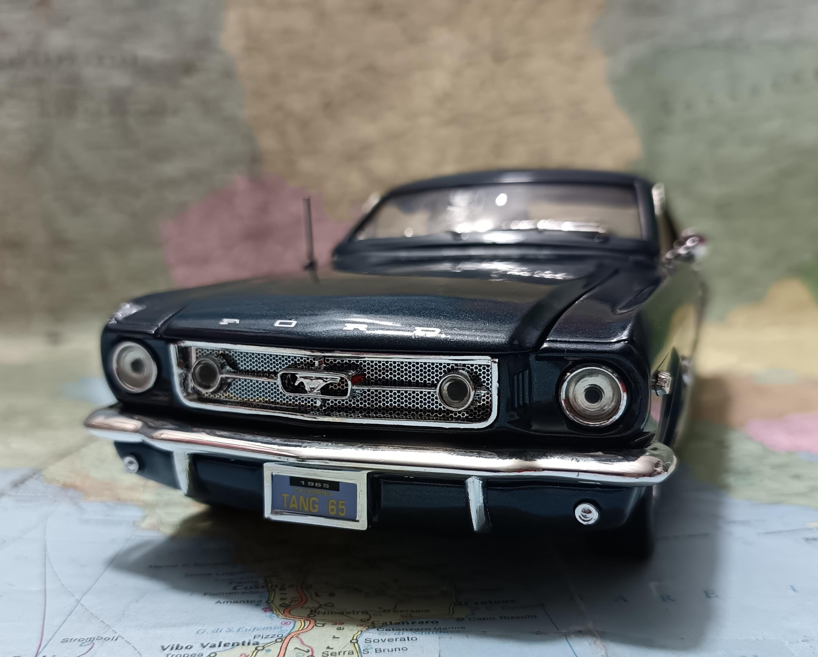 ミニカー Kiddie Car 1965y Ford Mustang #47 2 Vintage 1965 Plastic