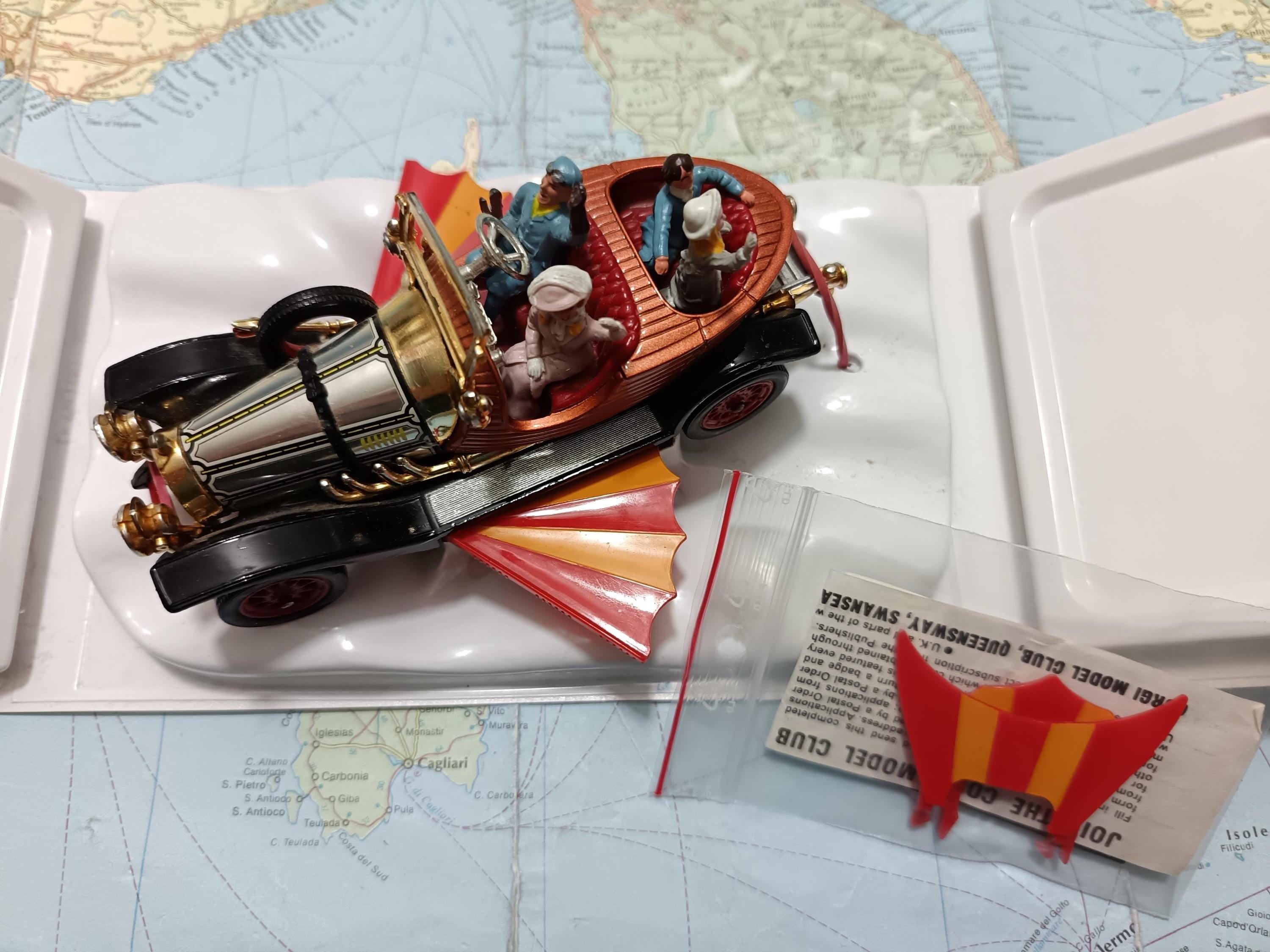 Vintage Chitty Chitty Bang Bang, Corgi Toys 266 Mint Box, Made in