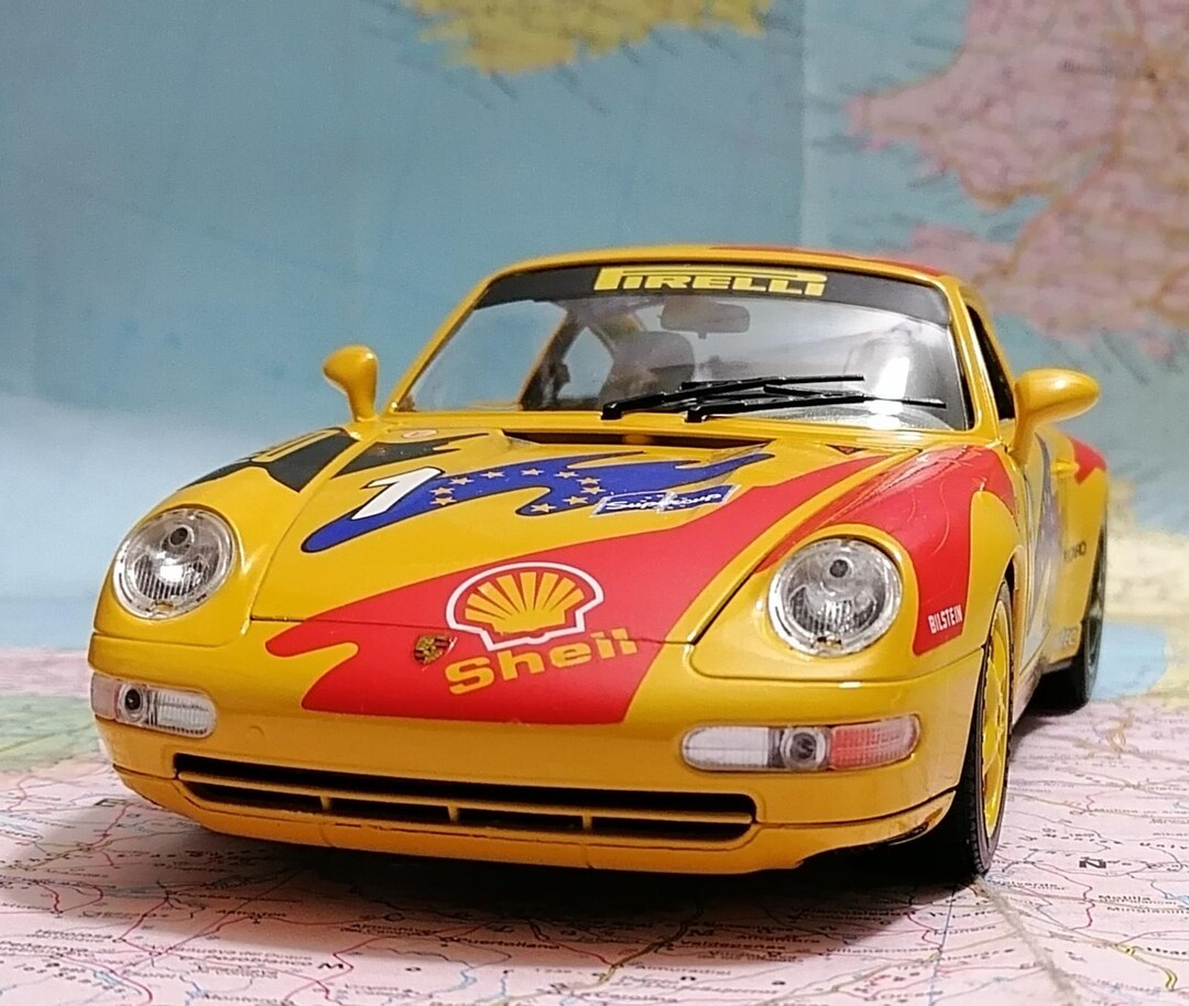 PORSCHE 911 Carrera GT 1993, Die-cast 1:18 Scale Model Mint Box