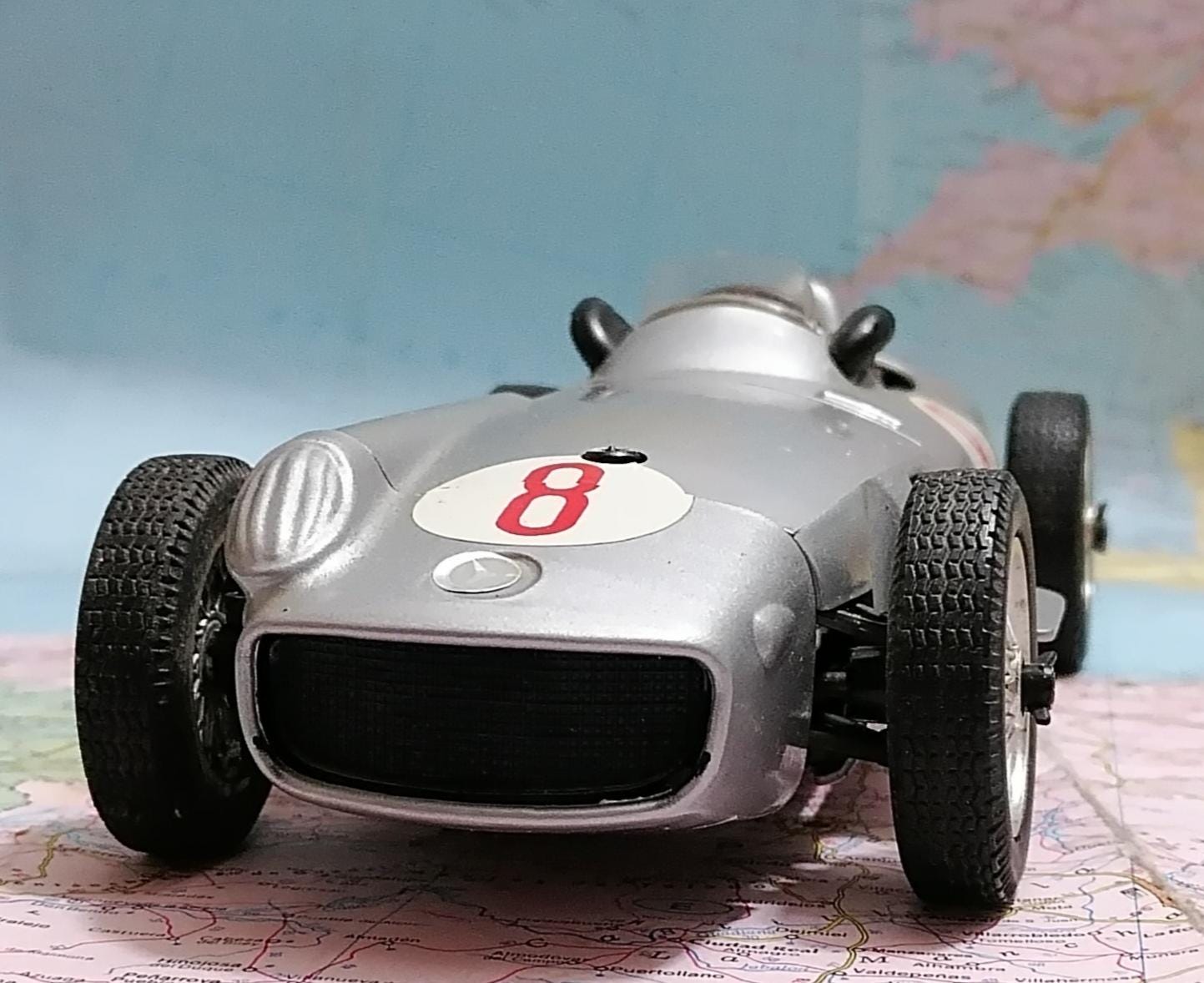 メルセデスベンツ RW 196、ヴィンテージダイキャスト1:16スケール