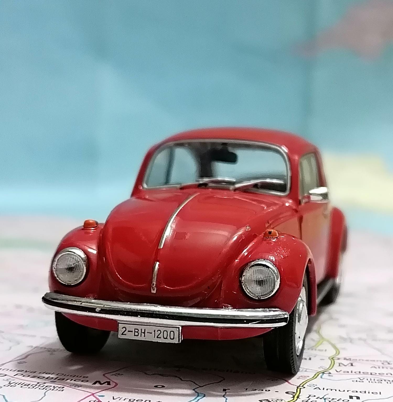 フォルクスワーゲン ビートル 1978、ヴィンテージ ダイキャスト 1:43