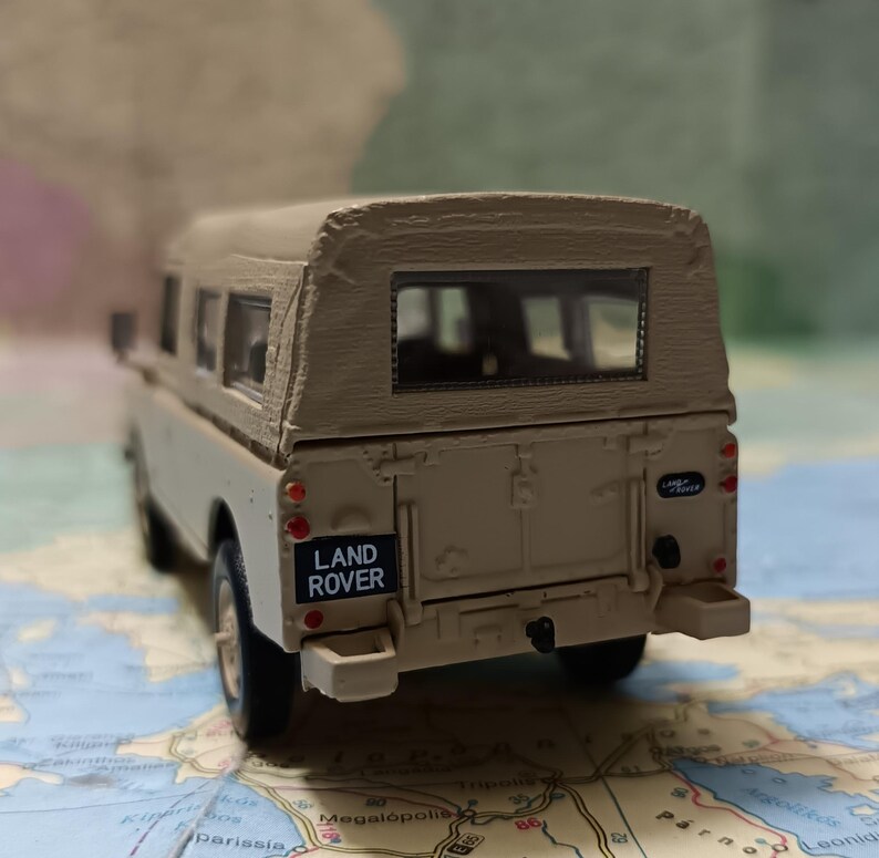 LAND ROVER Defender 1971, Vintage Diecast 1:43 Scale Model Mint Box - Etsy