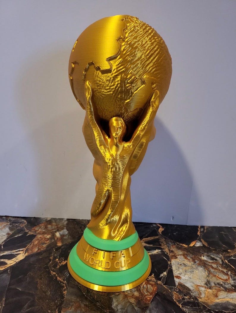 FIFA World Cup Trophy Replica BIG Large Display PropSoccer Football Championship image 3