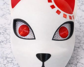 Life-Size Tanjiro Fox Mask Replica - Demon Slayer Cosplay