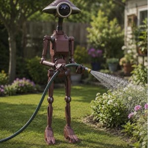Pit droid levensgrote monteur robotreplica LED-oog scifi-rekwisiet Nieuw