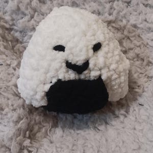 Crochet handmade onigiri rice ball amigurumi