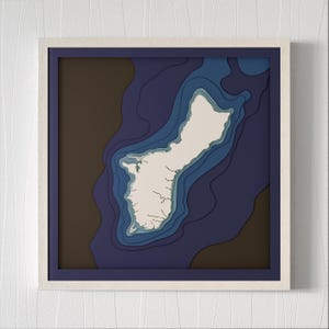3D Map of Guam