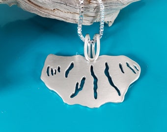 Sterling silver gifts, Finger lakes jewelry, handmade jewelry, gift ideas, moon heart studios, nature jewelry, lakes jewelry sterling silver