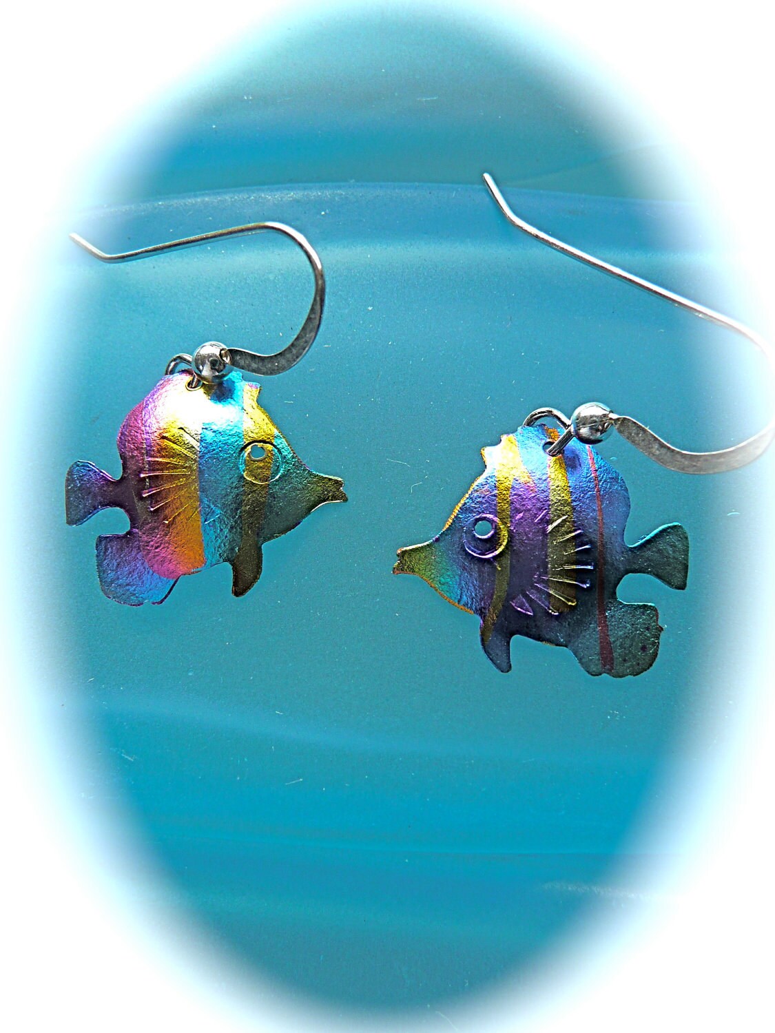 fish fish jewelry tropical earrings summer accessories