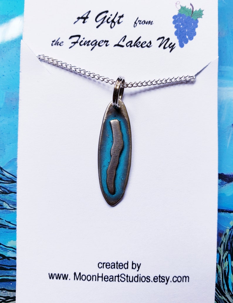 Canandaigua Finger Lakes Jewelry Gift Idea for Mom Nature Etsy