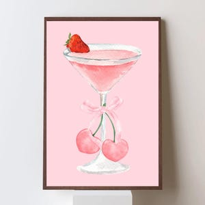 Pink Martini- Printable Wall Art (Digital Download)