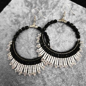 Midnight Cascade Hoops