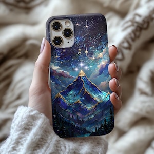Enchanting ACOTAR Night Court Mosaic Phone Case: Touch Of Starlight For Book Lovers, Perfect Gift For ACOTAR Fans