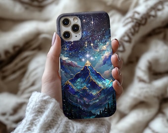 MAGSAFE Enchanting ACOTAR Night Court Mosaic Phone Case: Touch Of Starlight For Book Lovers, Perfect Gift For ACOTAR Fans