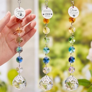 Rainbow Bridge Pet,Pet Memorial Gifts,Sympathy Gifts,Suncatcher Memorial Gifts,Pet Rainbow Bridge,Memorial Gifts,Dog Memorial,Pet Loss Gifts