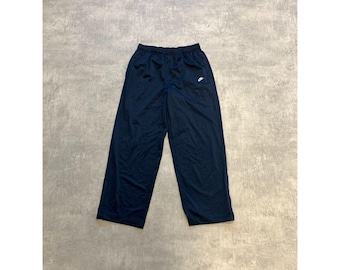 Pantalón deportivo Nike de poliéster para hombre, talla XL, azul marino