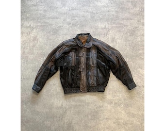 KRAWEHL LEDER モーターサイクル レザージャケット 本革 バイカー Krawehl leder 本革 モーターサイクル モトジャケット サイズ 42