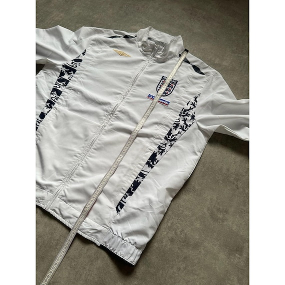 0322 umbro Taille M Veste Manteau Angleterre England Veste Hymne Bomber