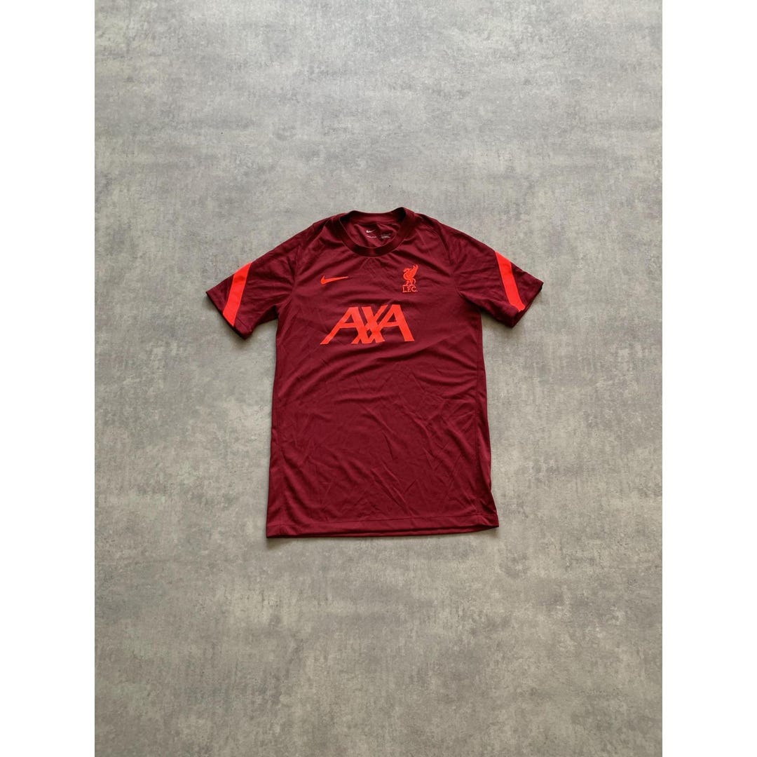 Nike LFC Liverpool Standard Chartered Soccer Jersey Football T
