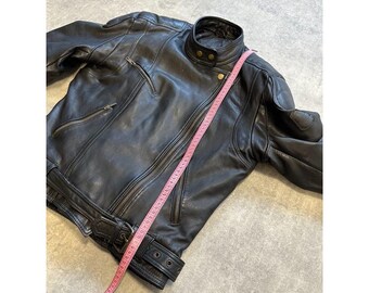Krawehl leder 本革 モーターサイクル モトジャケット サイズ 42