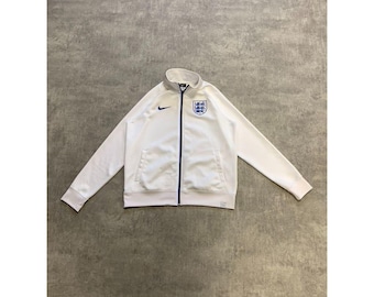Nike England Trainingsjacke Size L weiss Fussball Fussball Herren
