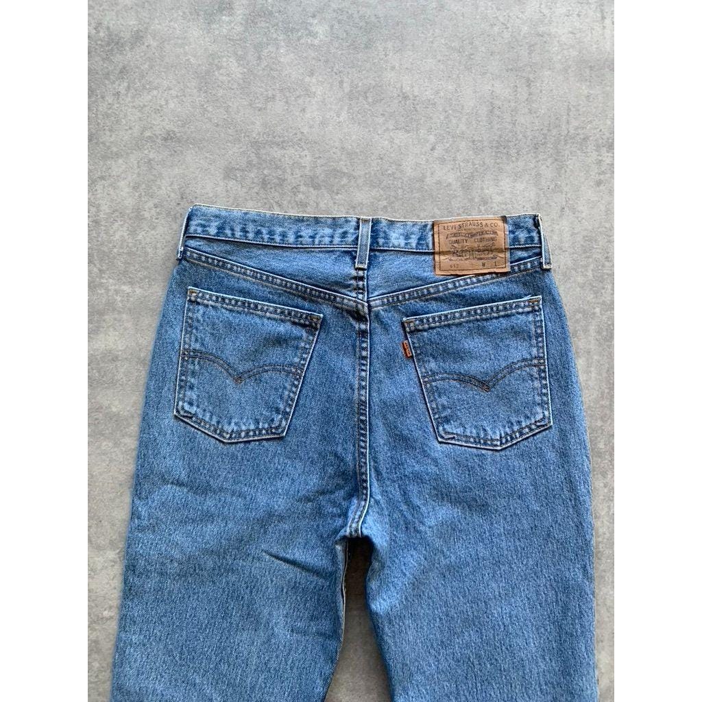 Levi's 613 W33 L30 Orange Tab Blue Mens Jeans - Etsy