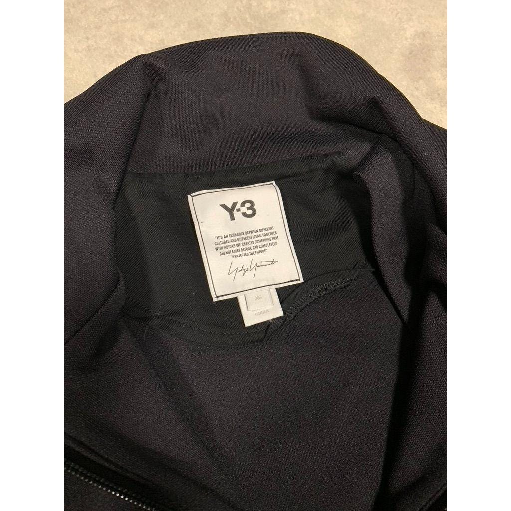 Adidas Y-3 Yohji Yamamoto Zip Polyester Jacket Mens Size XS Black
