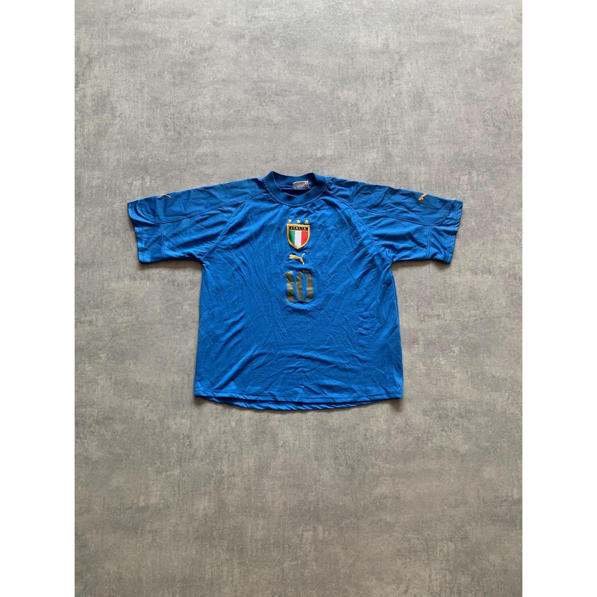 PUMA イタリア代表 TOTTI 10 シャツ Puma Italia Totti 10 Football Soccer Jersey T-shirt Mens
