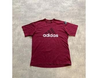 Camiseta adidas Equipment para hombre, talla XL, color burdeos