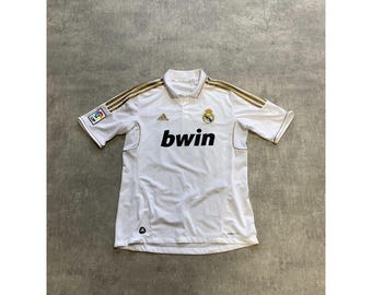 Camiseta de fútbol adidas del Real Madrid #35 Tutti para hombre, talla L, blanca