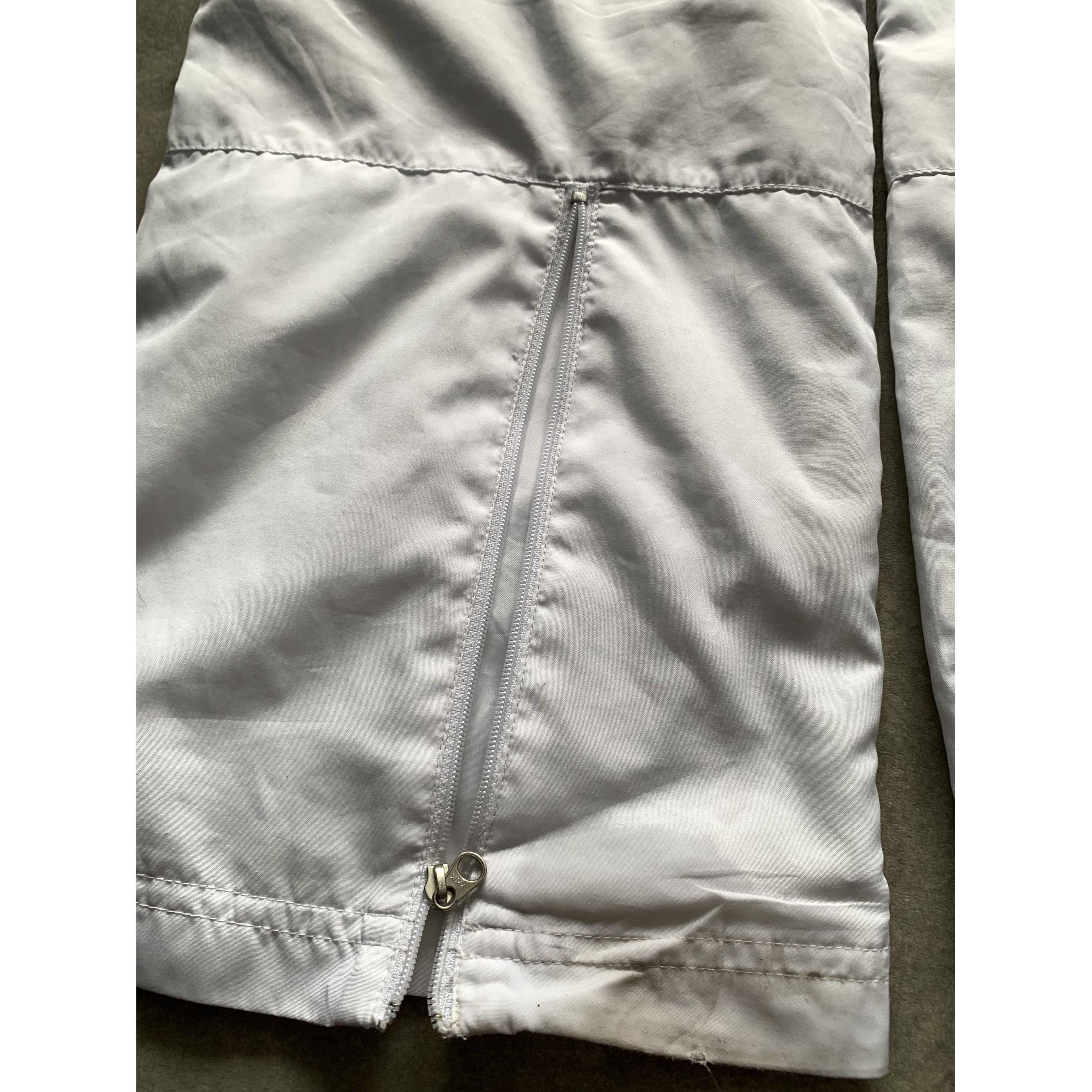 Nike Nylon Set Track Jacket + Pant Trousers Women Size S Blue