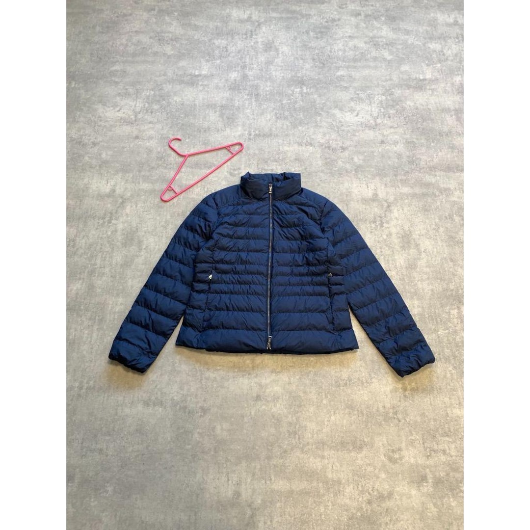 PRL Polo Ralph Lauren Womens Light Puffer Jacket Size XL Navy Blue