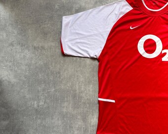 Nike Arsenal O2 Jersey T-shirt Football Soccer Mens Size XL Red - Etsy