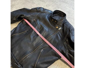 KRAWEHL LEDER モーターサイクル レザージャケット 本革 バイカー Krawehl leder 本革 モーターサイクル モトジャケット サイズ 42
