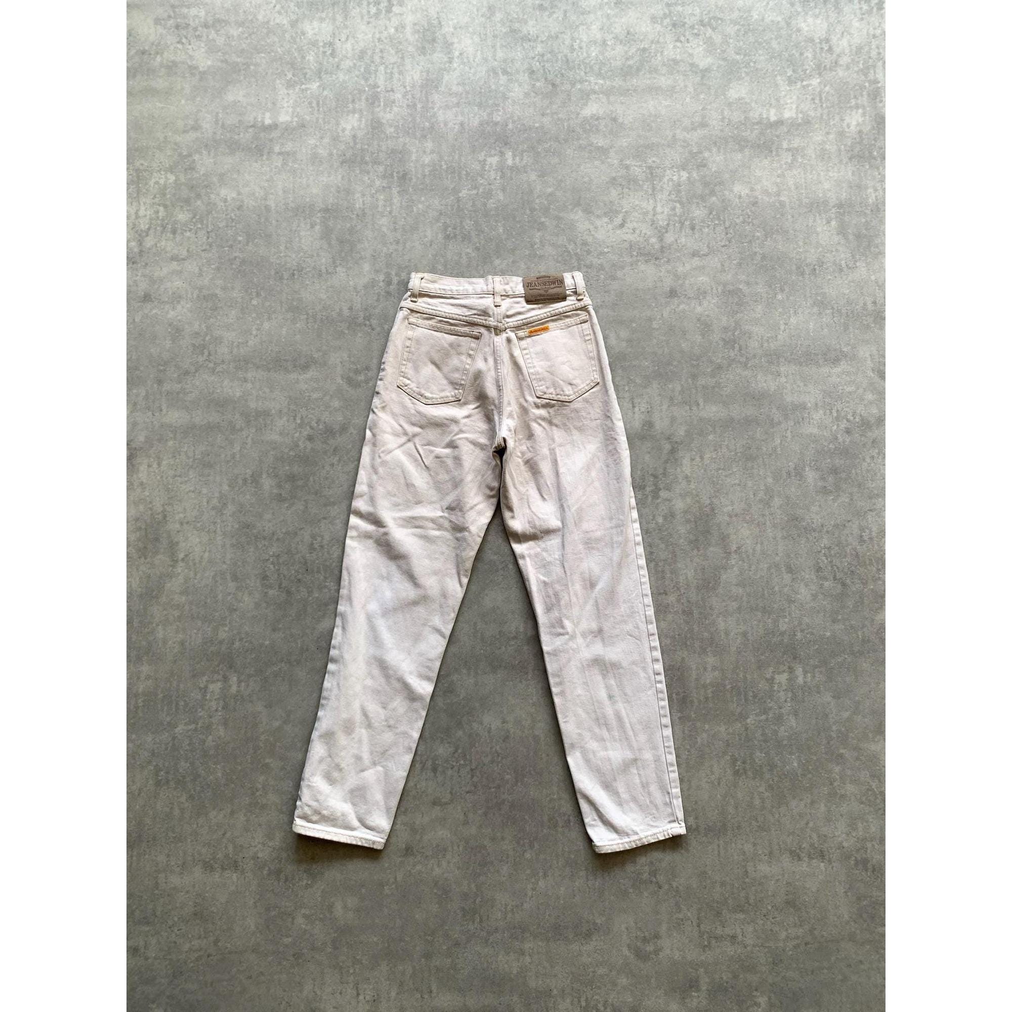 Vintage Edwin International Jeans Made in Japan Beige Newton Slim
