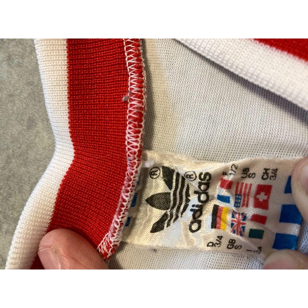 Vintage 80s Adidas 1985/86 Hamburg HSV Long Sleeve Soccer Jersey