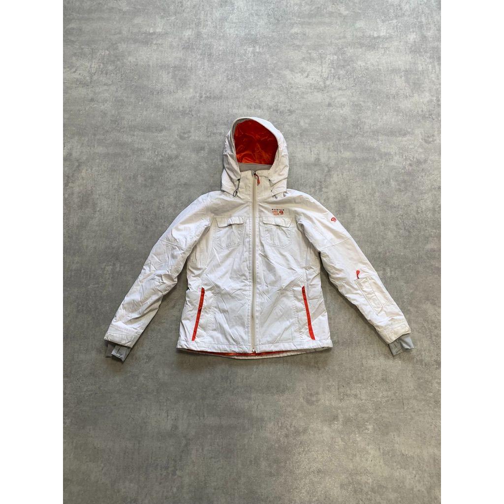 MOUNTAIN HARD WEAR WOMEN スノージャケット　M　ホワイト Mountain Hardwear Womens Outdoor Acrive Wear Jacket Size M White