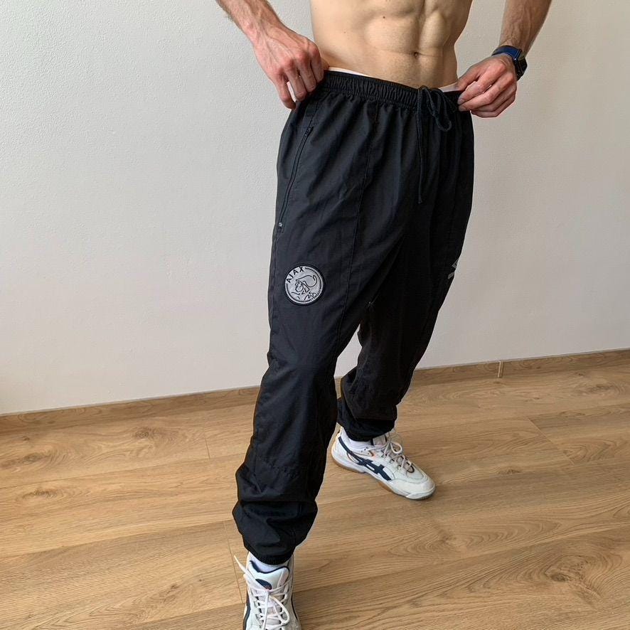 Umbro Ajax Track Pant Jogger Trousers Mens Size XL Black Football