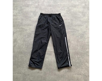 Nike track pant trousers joggers mens size L XL black