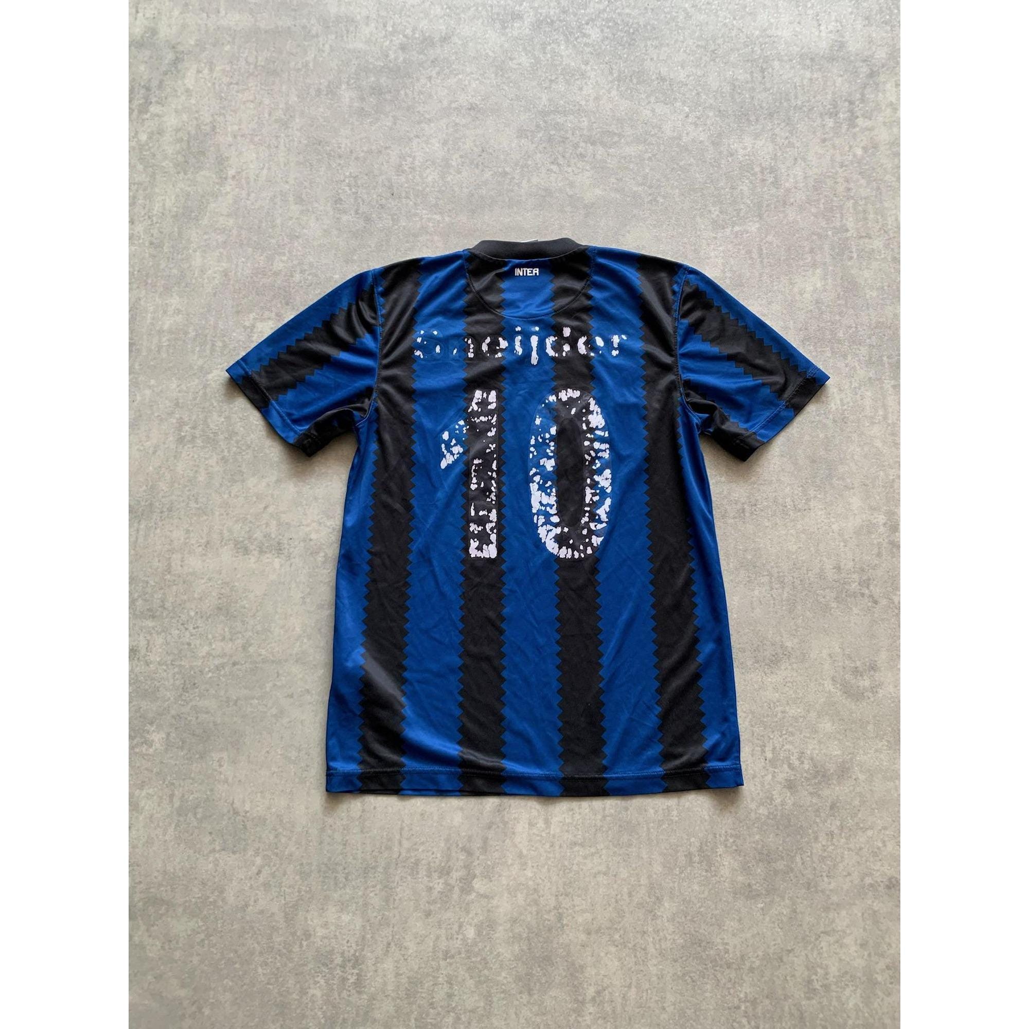Nike Inter Firelli Sneijder 10 Football Soccer Jersey T-shirt Mens