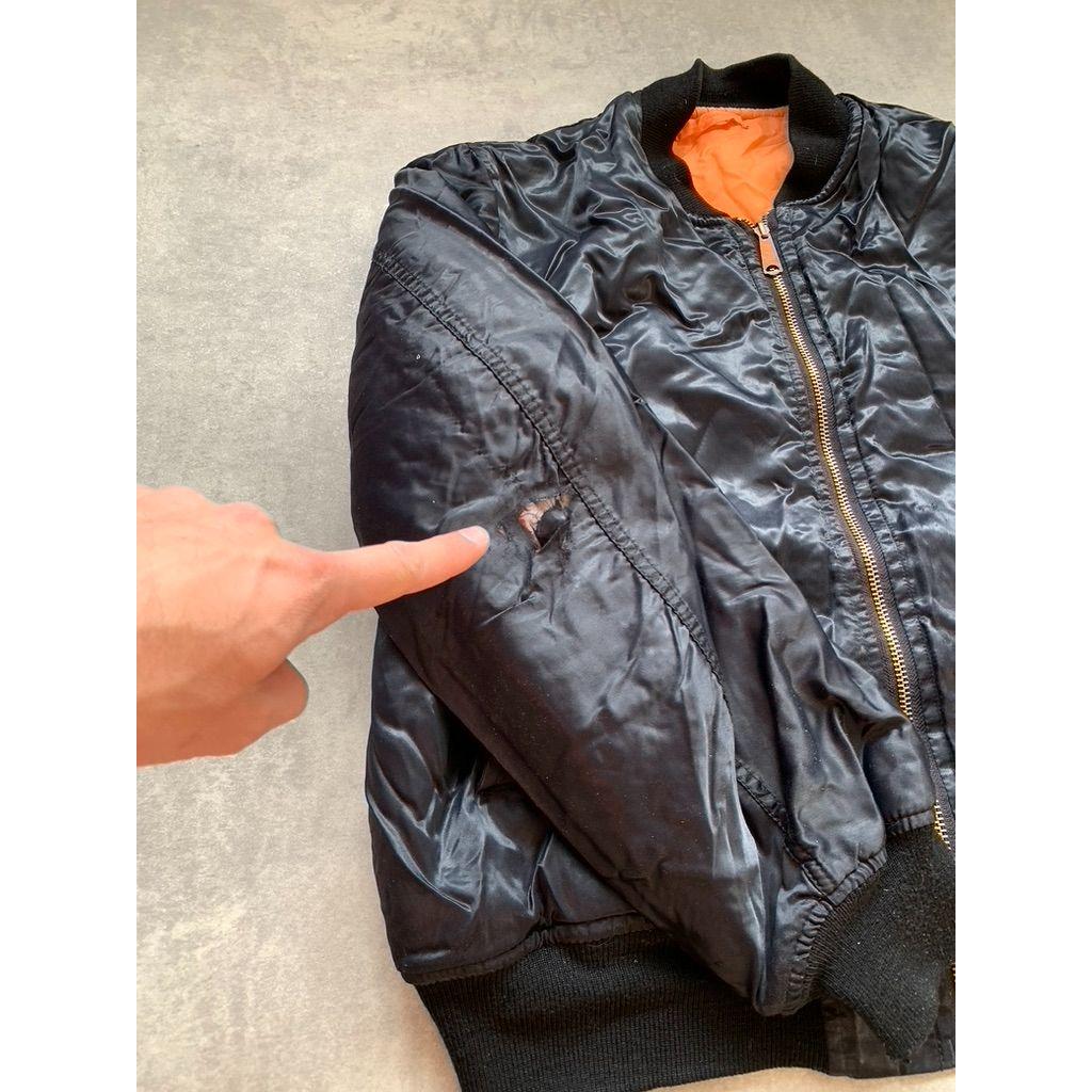 Jacket Airmans Intermediate MA 1 Military USA Reversible Mens Size