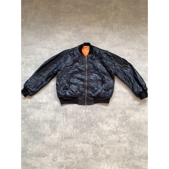 Jacket Airmans Intermediate MA 1 Military USA Reversible Mens Size