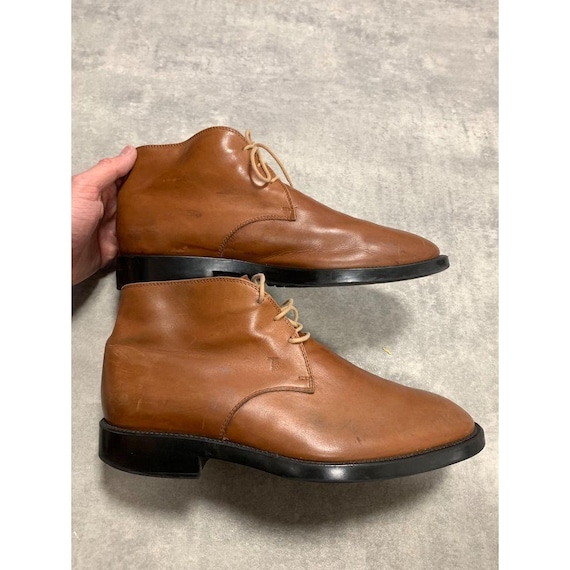 Tods Mens Leather Boots Shoes Size 8 Brown - Etsy display picture 1