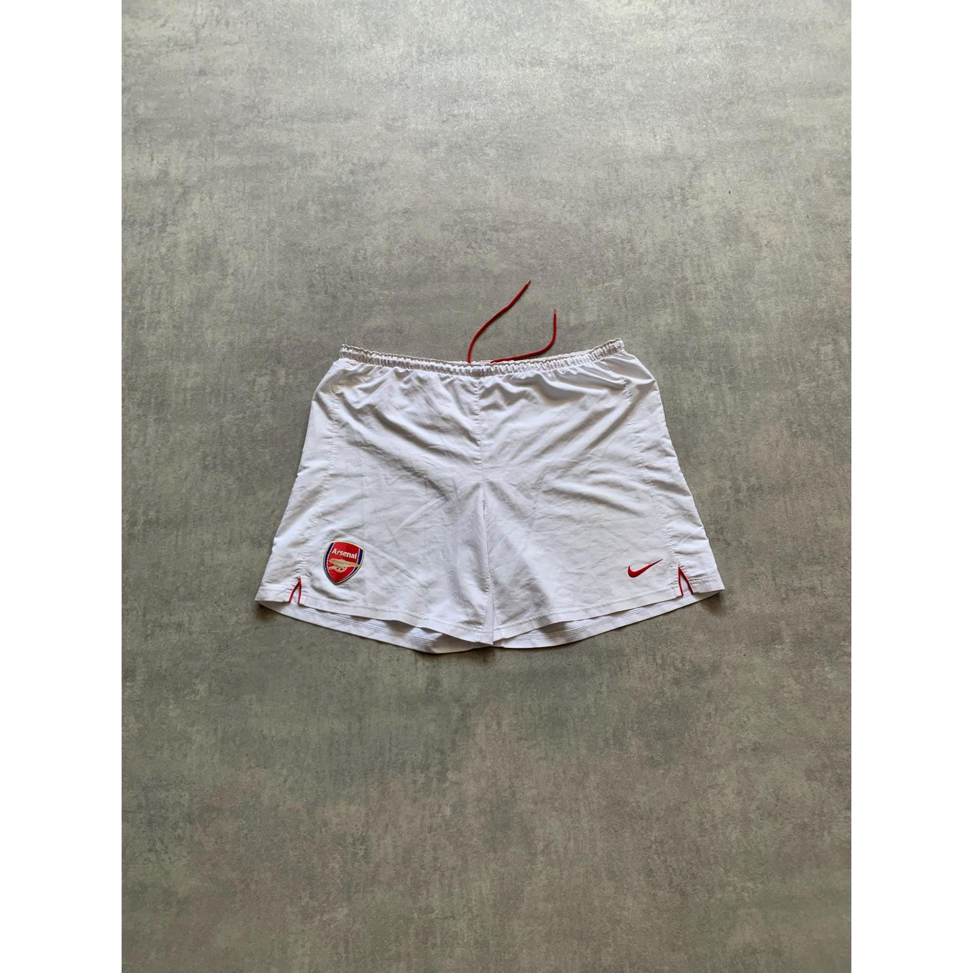 Nike Arsenal Shorts Football Soccer Size XL White Mens - Etsy