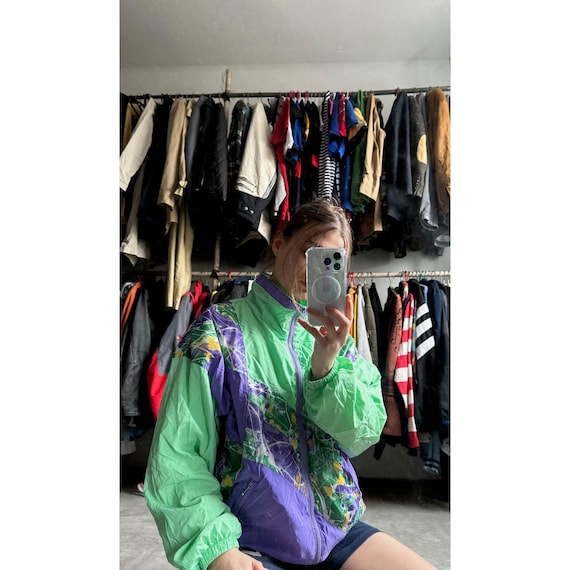 Y2K Vintage Unisex Light Zip Windstopper Windbreaker Jacket Y2K Vintage Unisex Light Zip Windstopper Windbreaker Jacket